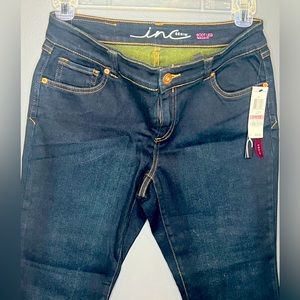 NWT - INC - Denim Regular Fit Boot Cut Jean 10 Petite